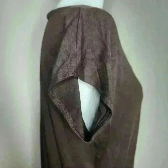 Michael Michael Kors women's brown stretchy cap sleeve t-shirt size medium - Picture 4 of 7